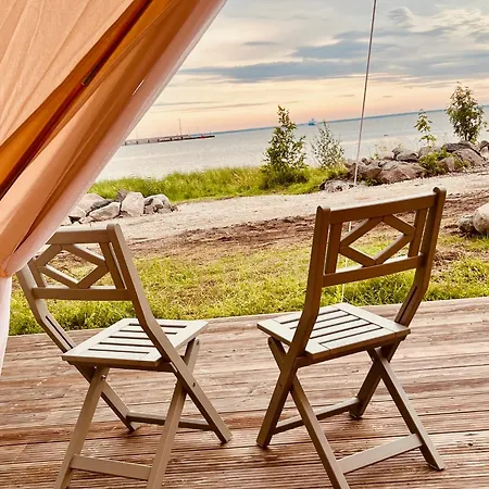 Private Sunset Off-grid Tent With Outdoor Wc And Cold Shower * Virtsu